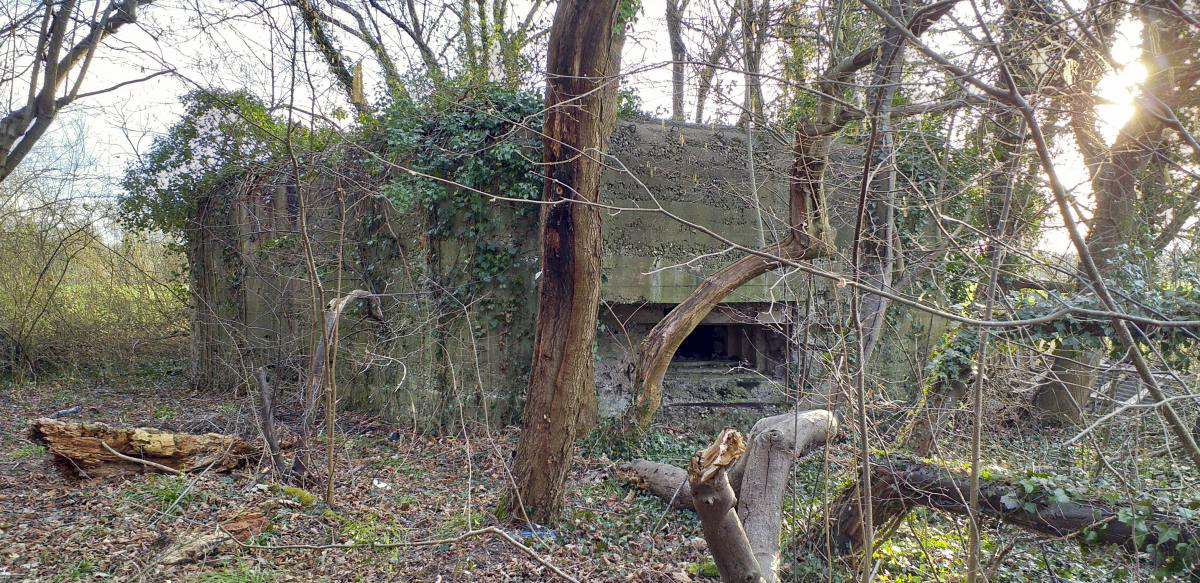Ligne Maginot - 52 - BUSSIERES EST - (Blockhaus pour arme infanterie) - Chambre de tir nord - Les Gardiens du Rhin