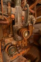 Ligne Maginot - Lunette APX L 723 - Ouvrage de la Ferté
La lunette APX L 723 toujours en place sur la tourelle pour 2 armes mixtes de l'ouvrage