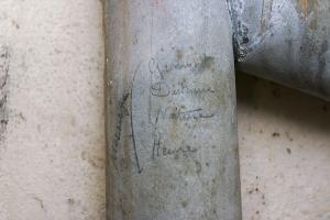 Ligne Maginot - SOETRICH - A11 - (Ouvrage d'artillerie) - Bloc 2
Tubes acoustiques, memo concernant le contenu du message devant être transmis au SRA