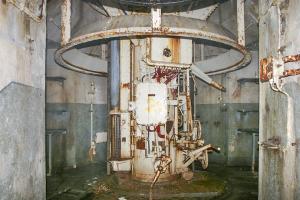 Ligne Maginot - SOETRICH - A11 - (Ouvrage d'artillerie) - Bloc 4
L'étage intermédiaire de la tourelle de 135mm