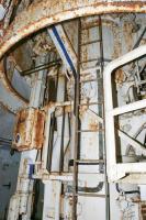 Ligne Maginot - SOETRICH - A11 - (Ouvrage d'artillerie) - Bloc 5
Etage supérieur
La tourelle de 75 mm, l'accès au  poste de pointage et aux pièces en partie supérieure