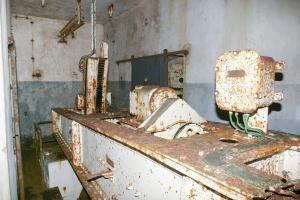 Ligne Maginot - SOETRICH - A11 - (Ouvrage d'artillerie) - Bloc 5
Etage inférieur - Le balancier de la tourelle