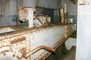 Ligne Maginot - SOETRICH - A11 - (Ouvrage d'artillerie) - Bloc 5
Etage inférieur - Le balancier de la tourelle
