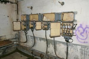 Ligne Maginot - SOETRICH - A11 - (Ouvrage d'artillerie) - Bloc 5
Le tableau électrique divisionnaire du bloc
