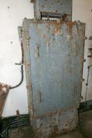 Ligne Maginot - SOETRICH - A11 - (Ouvrage d'artillerie) - Bloc 6
Le bas du bloc, l'armoire électrique de commande du monte-charge BDR (Baudet Donon Roussel)