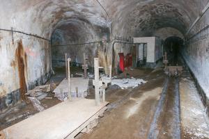 Ligne Maginot - SOETRICH - A11 - (Ouvrage d'artillerie) - Croisement de galeries
La galerie vers le M1