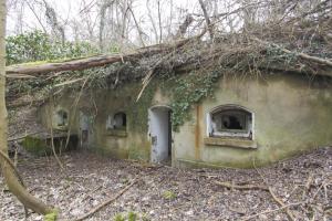 Ligne Maginot - BATTERIE DES PAYSANS - (Cuve pour canon) - Abri pour artilleurs A 75