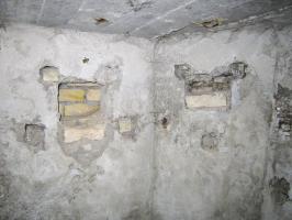 Ligne Maginot - HAUTE DIGUE 6 - (Blockhaus pour arme infanterie) - Chambre de tir
Créneau latéraux gauche