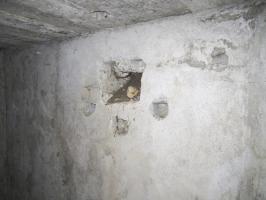 Ligne Maginot - HAUTE DIGUE 10 - (Blockhaus pour arme infanterie) - Chambre de tir
Créneau latéral gauche
