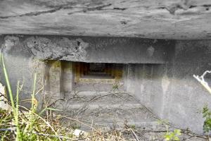 Ligne Maginot - SPORENINSEL - (Casemate d'infanterie - Double) - Chambre de tir sud
Créneau JM