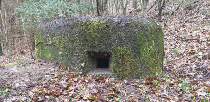 Ligne Maginot - PFAFFENSCHLICK NORD - (Blockhaus pour arme infanterie) - Créneau de gauche