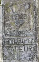 Ligne Maginot - HERRENFELD (II/34°RIF ) - (PC de Quartier) - Abri 5
Cartouche de 1940 du 3ème groupe de sapeurs