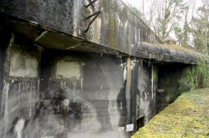 Ligne Maginot - HOCHWALD - (Ouvrage d'artillerie) - Bloc 7 
Entrée des hommes Est