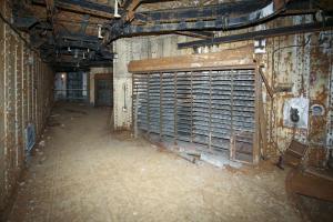 Ligne Maginot - HOCHWALD - (Ouvrage d'artillerie) - Bloc 12 
Casiers à munitions du bloc