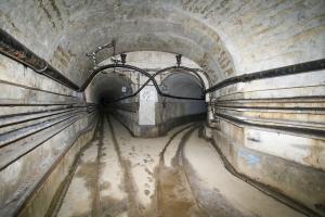 Ligne Maginot - HOCHWALD - (Ouvrage d'artillerie) - Avants Ouest
Jonction de galeries