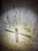 Ligne Maginot - U1 - (Chambre de coupure) - Ancien emplacement, certainement pour un boîtier de protection.