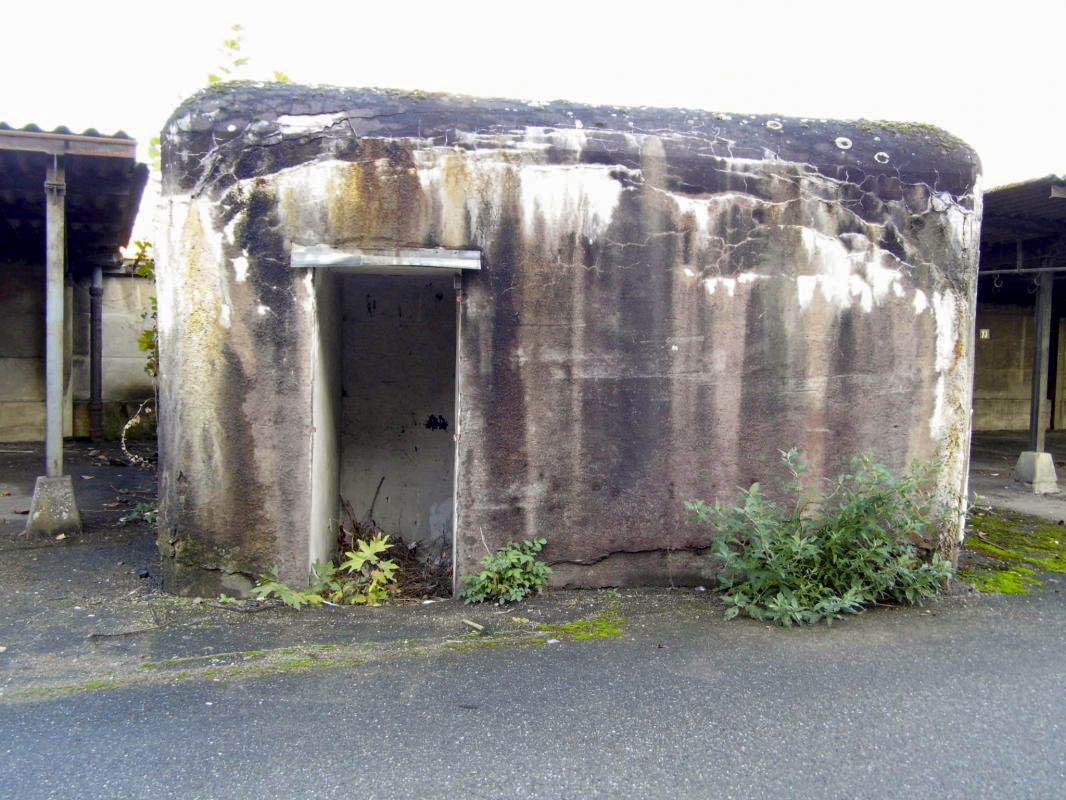 Ligne Maginot - PORT DU RHIN CENTRE 11 - (Blockhaus pour arme infanterie) - L'entrée - Charley MEGE