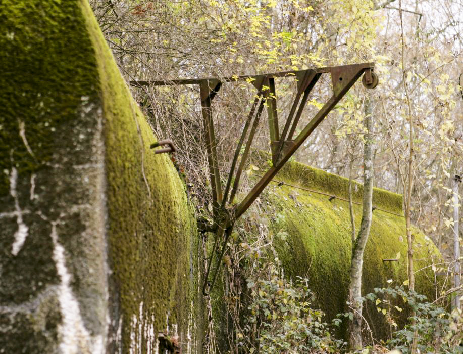 Ligne Maginot - SOETRICH - A11 - (Ouvrage d'artillerie) - Entrée munitions
Détail de la potence extérieure - ZEIG Marc