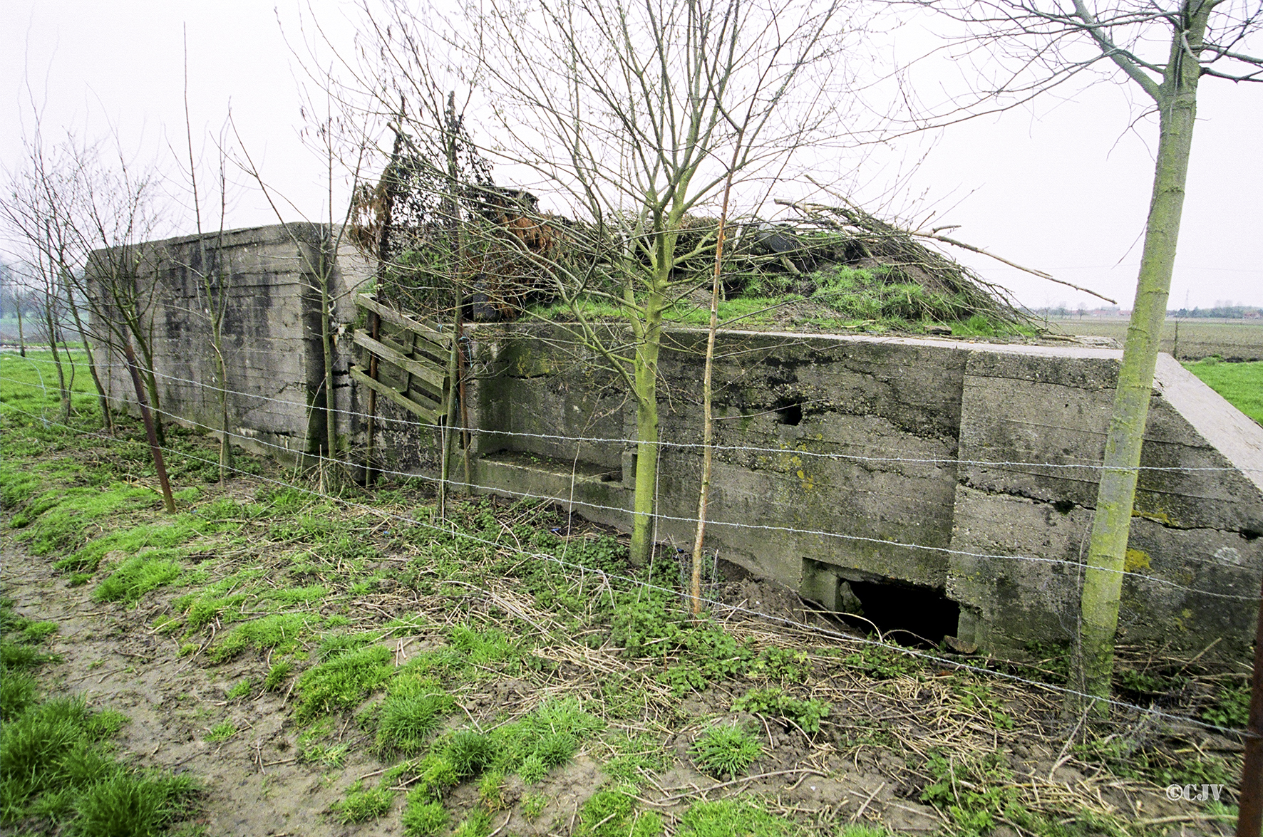 Ligne Maginot - BEF 722 - LA BLANCHE BANNIERE SUD - (Blockhaus pour arme infanterie) -  - Caspar Vermeulen