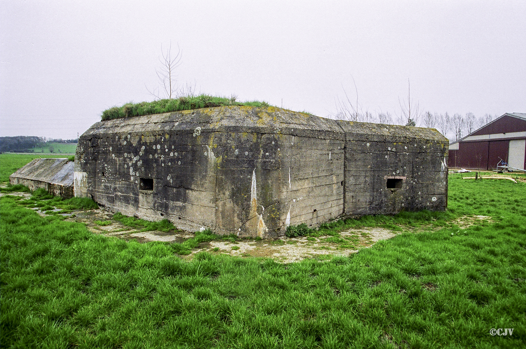 Ligne Maginot - BEF 722 - LA BLANCHE BANNIERE SUD - (Blockhaus pour arme infanterie) -  - Caspar Vermeulen