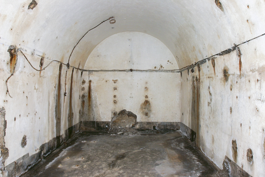 Ligne Maginot - SOETRICH - A11 - (Ouvrage d'artillerie) - L'un des locaux souterrains. - ZEIG Marc