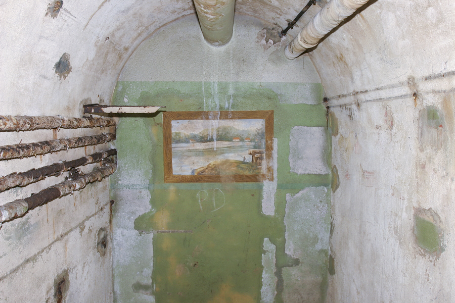 Ligne Maginot - SOETRICH - A11 - (Ouvrage d'artillerie) - L'une des peintures murales de l'ouvrage - ZEIG Marc