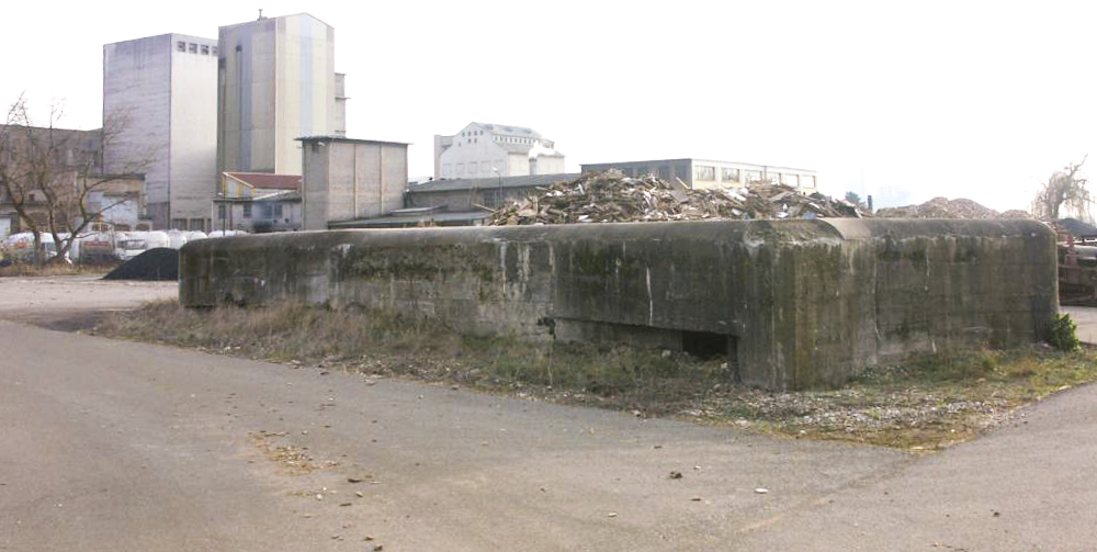 Ligne Maginot - Blockhaus de la Minoterie - Vue coté Nord - LAMBERT Pascal