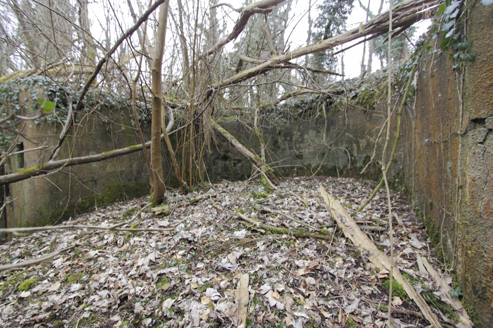 Ligne Maginot - BATTERIE DES PAYSANS - (Cuve pour canon) - Emplacement de la pièce n°2 - Antoine Schoen