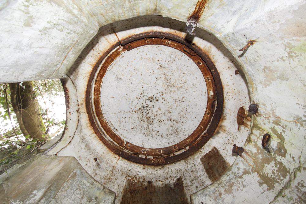 Ligne Maginot - BATTERIE DES PAYSANS - (Cuve pour canon) - Cloche d'observation d'artillerie mle 1896 léger - Antoine Schoen