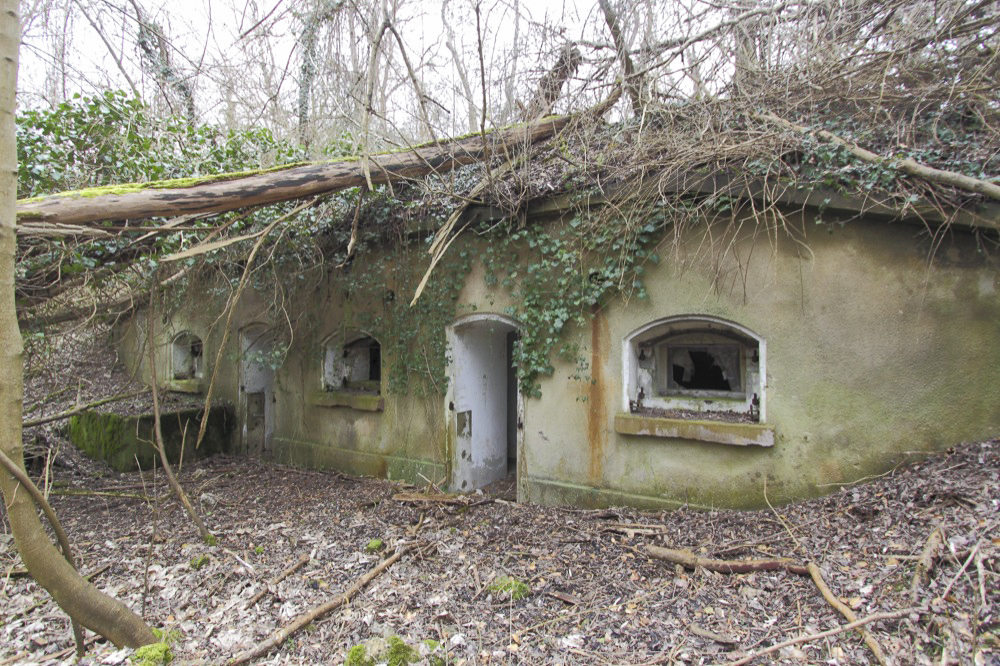Ligne Maginot - BATTERIE DES PAYSANS - (Cuve pour canon) - Abri pour artilleurs A 75 - Les Gardiens du Rhin