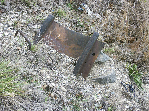 Ligne Maginot - BASSIN AUX PETROLES - (Casemate d'infanterie - Double) - Morceau du cuvelage de l'une des cloches de la casemate - LAMBERT Pascal