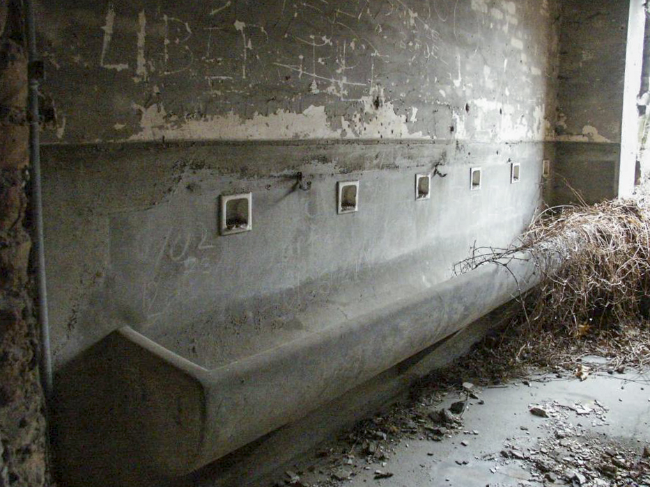 Ligne Maginot - DAVOUST - (Casernement) - Les sanitaires troupe - GRAMI
