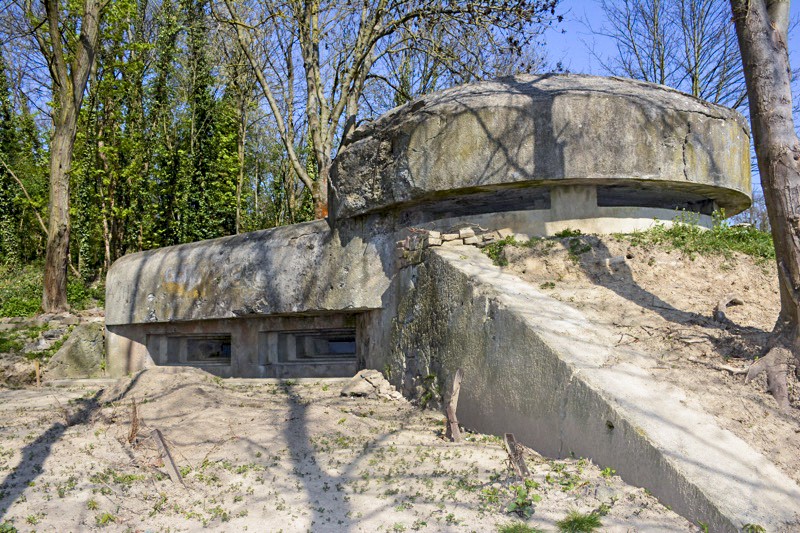 Ligne Maginot - Blockhaus du FORT FOCH - Le blockhaus mitrailleuses et l'observatoire d'artillerie - LAMBERT Pascal