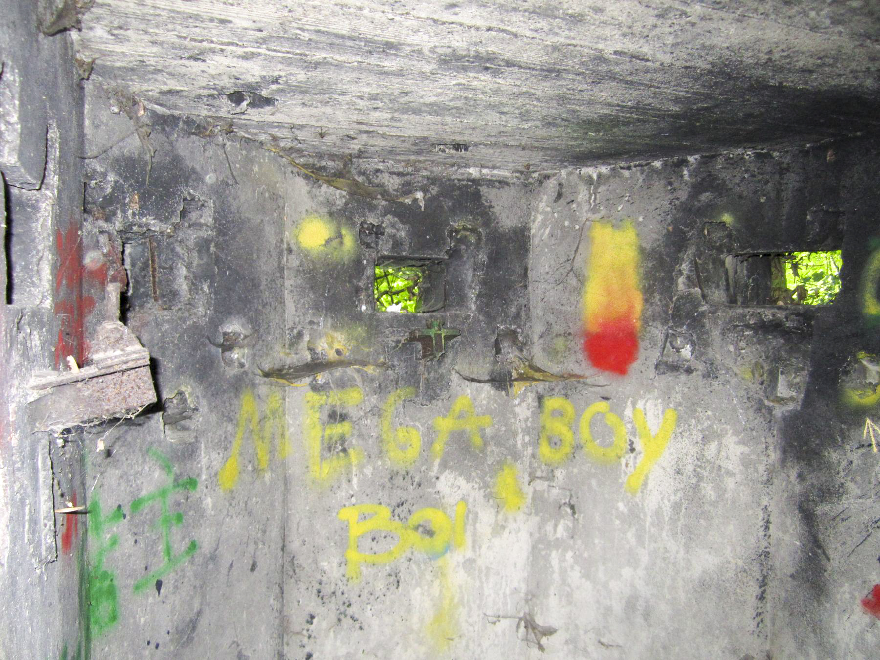 Ligne Maginot - HAUTE DIGUE 3 - (Blockhaus pour arme infanterie) - Chambre de tir - G.Fuchs