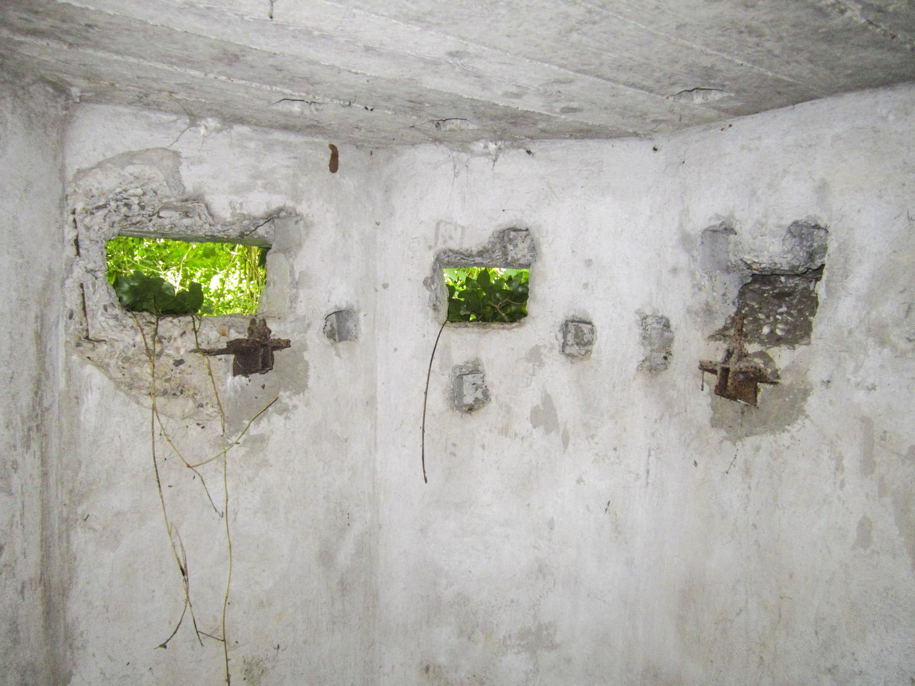 Ligne Maginot - HAUTE DIGUE 10 - (Blockhaus pour arme infanterie) - Chambre de tir - G.Fuchs
