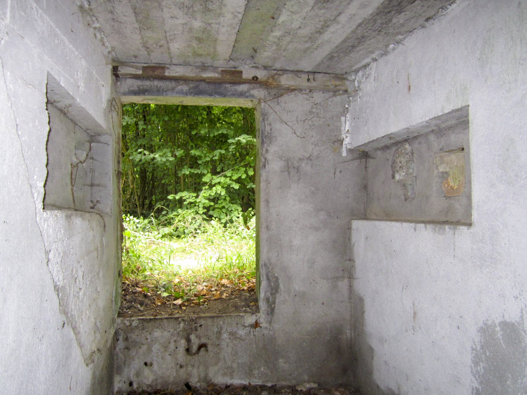 Ligne Maginot - HAUTE DIGUE 9 - (Blockhaus pour arme infanterie) - Entrée de la galerie - G.Fuchs