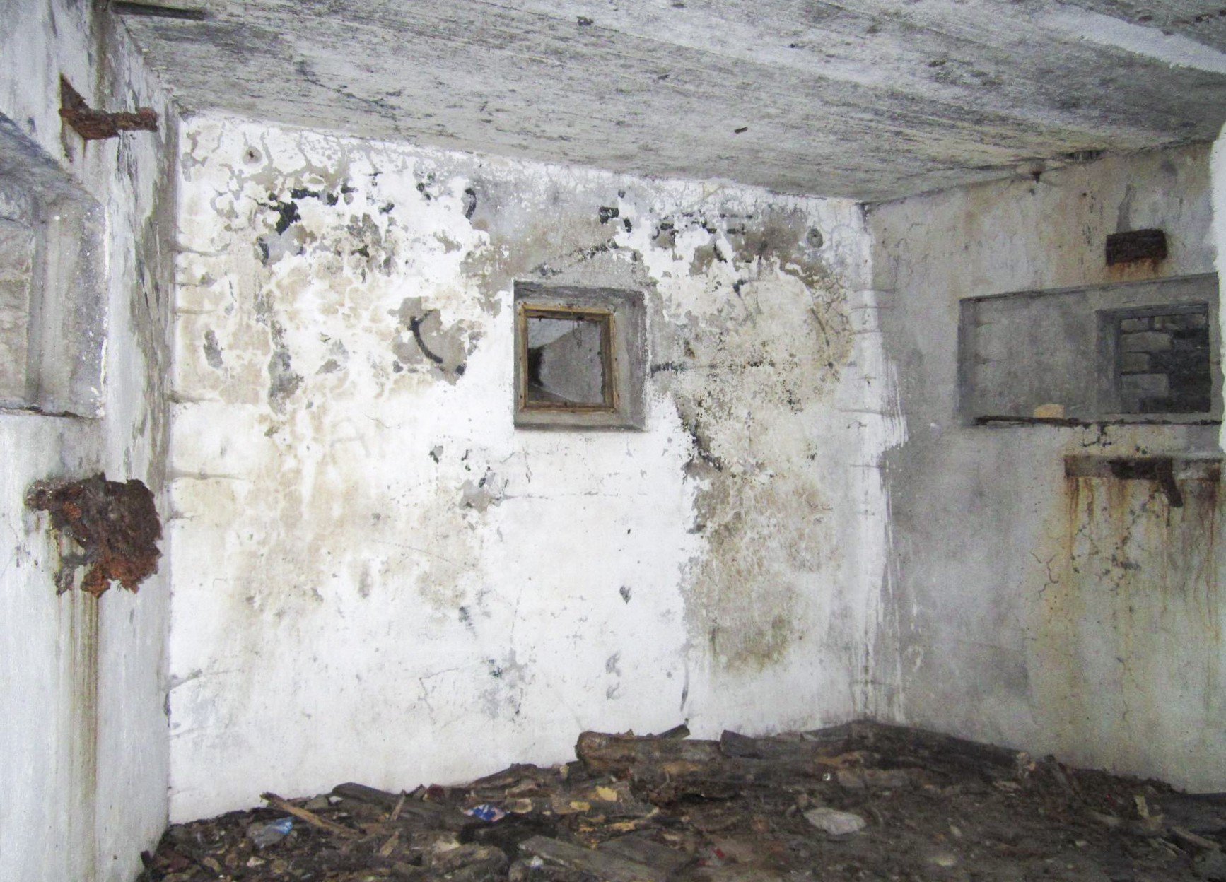 Ligne Maginot - HAUTE DIGUE 9 - (Blockhaus pour arme infanterie) - Chambre de tir - G.Fuchs