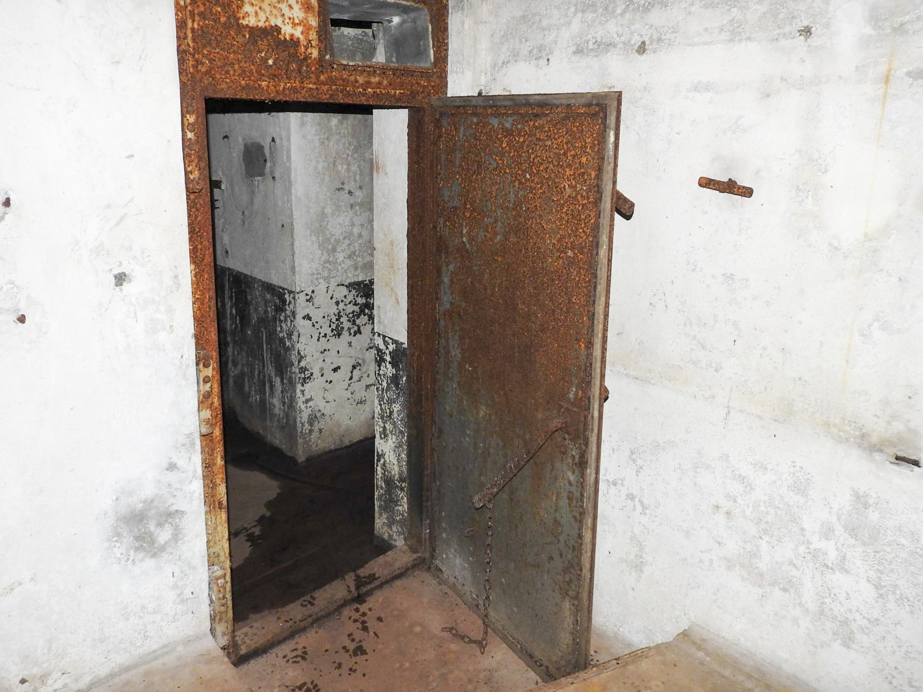 Ligne Maginot - GRAFENWEIHER CENTRE - (Casemate d'infanterie - Simple) - L'intérieur de la casemate - STENGER Mathieu