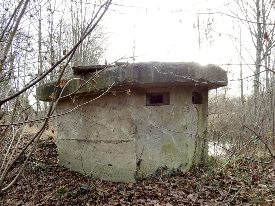Ligne Maginot - LAMENDSAND EST - (Blockhaus pour arme infanterie) - Créneaux frontaux - Lionnel SPERANDIO