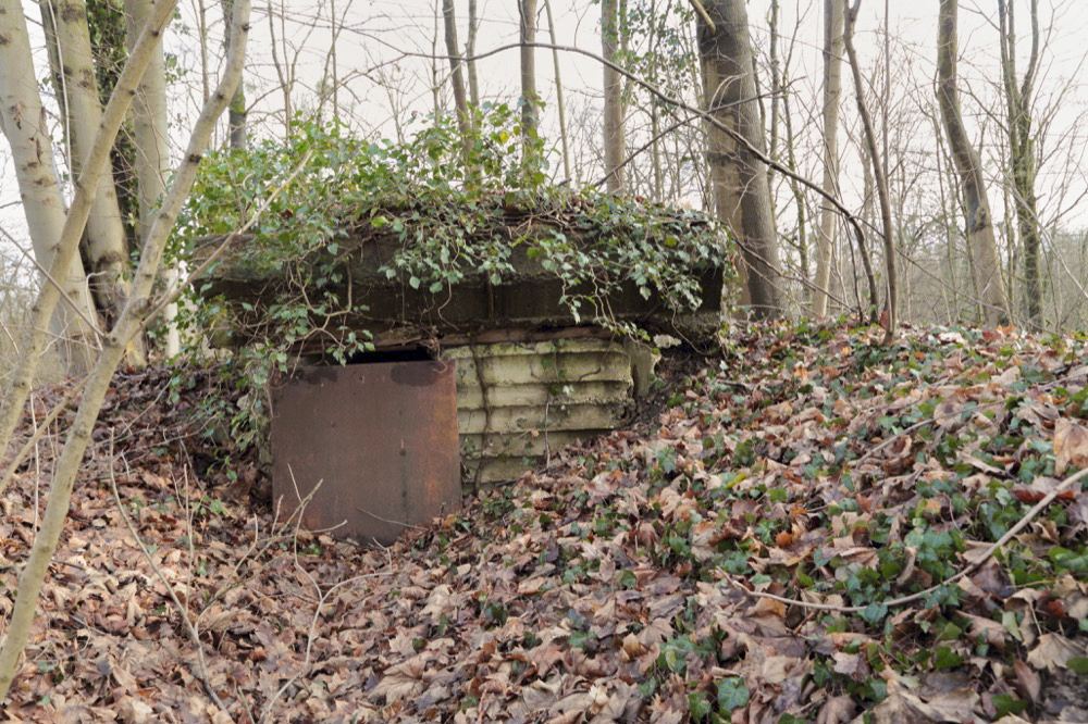 Ligne Maginot - NEUF-EMPERT 3 - (Observatoire d'infanterie) - Façade arrière - Les Gardiens du Rhin