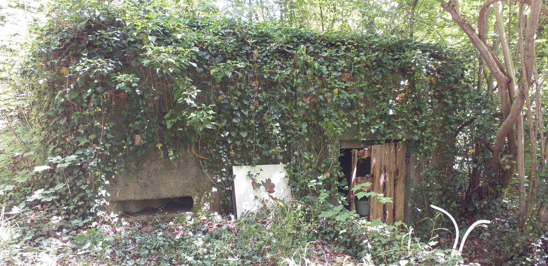 Ligne Maginot - NEUF-EMPERT 4 - (Blockhaus pour arme infanterie) - Entrée et créneau de défense rapprochée - G.Fuchs