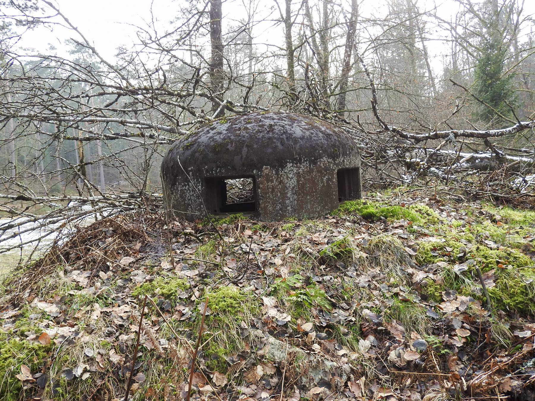 Ligne Maginot - NONNENKOPF - (Casemate d'infanterie - Double) - La cloche Ouest - STENGER Mathieu