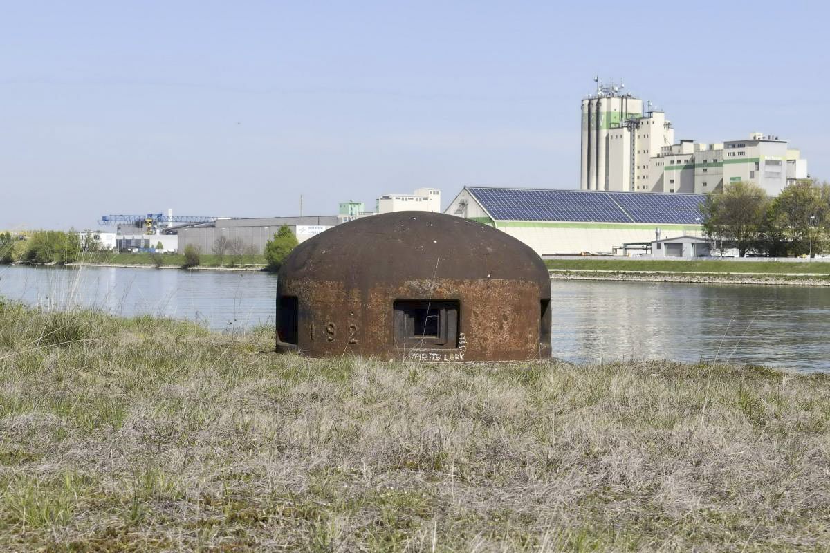 Ligne Maginot - SPORENINSEL - (Casemate d'infanterie - Double) - Cloche GFM - D. Froehly