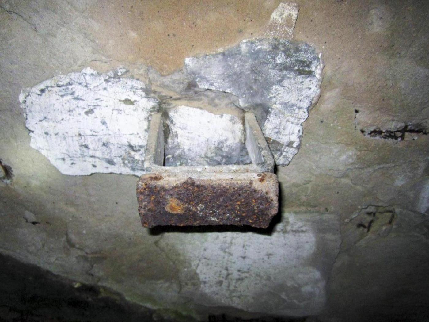 Ligne Maginot - PFAFFENSCHLICK SUD - (Blockhaus pour arme infanterie) - Support du ventilateur - Gregory Fuchs