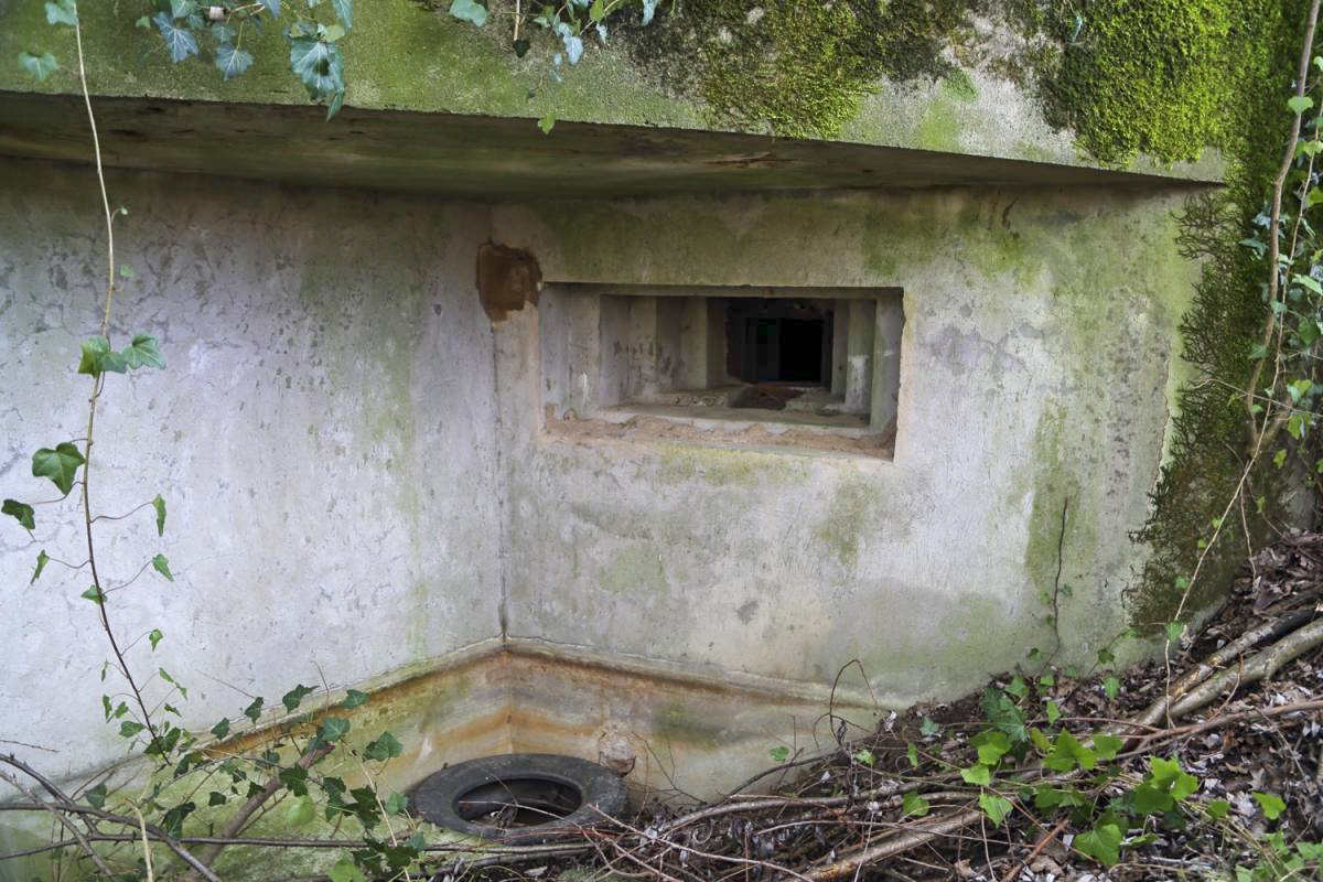 Ligne Maginot - ALTSCHOLLEN - (Blockhaus pour arme infanterie) - Embrasure gauche - A. SCHOEN