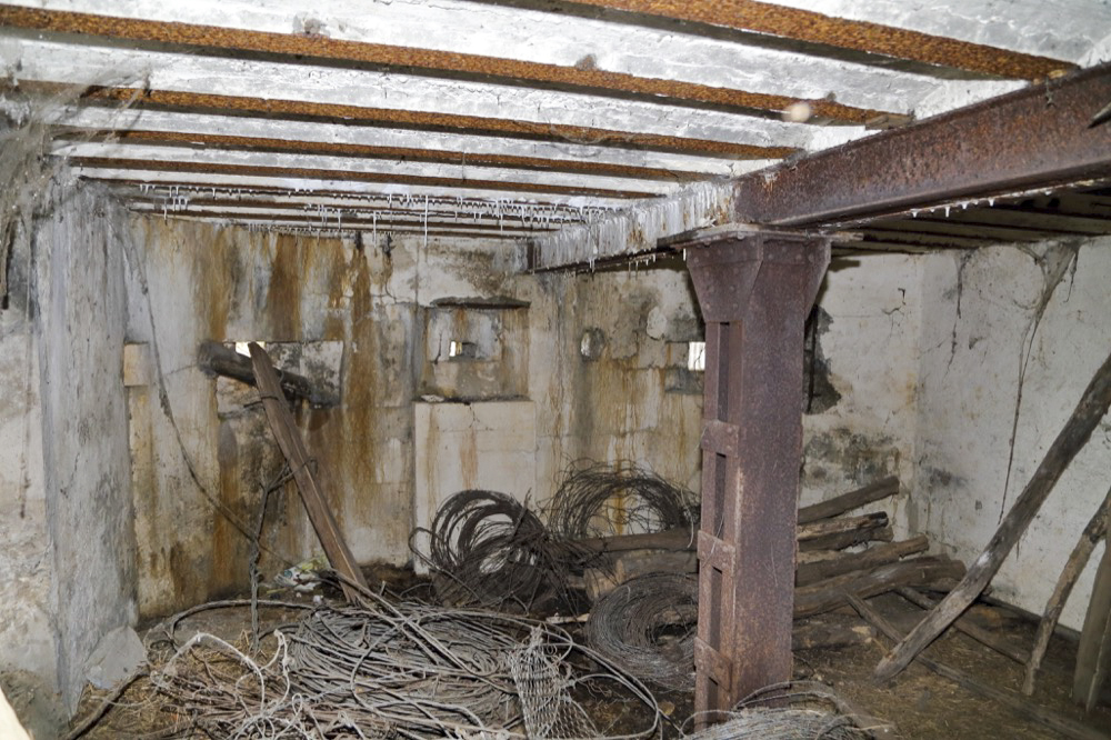 Ligne Maginot - GERSTHEIM 3 (TêTE DE PONT DE ) - (Blockhaus pour arme infanterie) - La chambre de tir vers le nord - Les Gardiens du Rhin