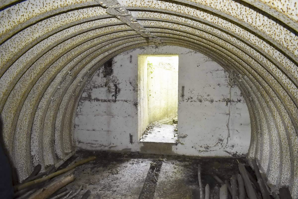 Ligne Maginot - HERRENFELD (II/34°RIF ) - (PC de Quartier) - Abri 6
Interieur - D. Froehly