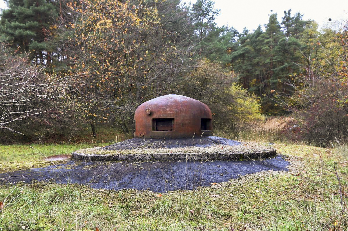 Ligne Maginot - HOCHWALD - (Ouvrage d'artillerie) - Bloc 2
Cloche GFM - GRASSER Michel