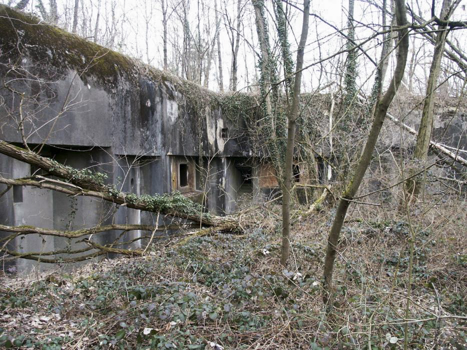 Ligne Maginot - HOCHWALD - (Ouvrage d'artillerie) - Bloc 3
Coffre de contrescarpe du fossé antichar de l'ouvrage Est - GRASSER Michel