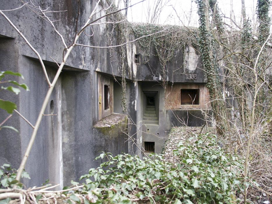 Ligne Maginot - HOCHWALD - (Ouvrage d'artillerie) - Bloc 3
Coffre de contrescarpe du fossé antichar de l'ouvrage Est - GRASSER Michel